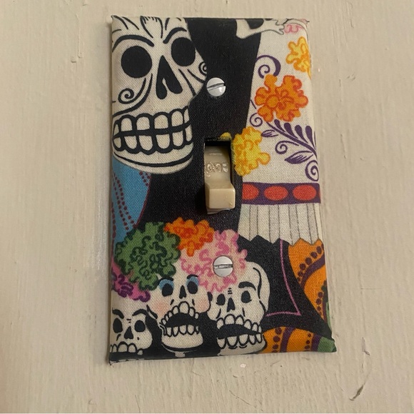 Zombie Cynthia Kreations Other - Switch, Light Plate Mexicana Día de Los Muertos